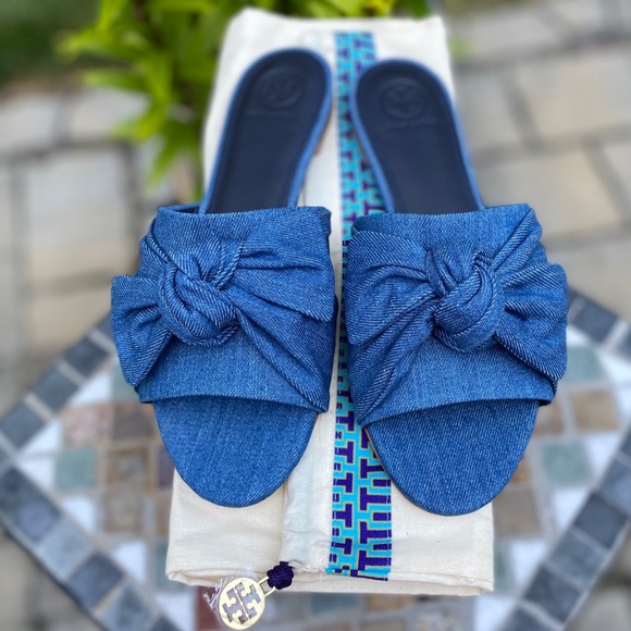 ✨ LAST PAIR ✨Tory Burch Annabelle Bow Slide Sandal - Picture 3 of 13